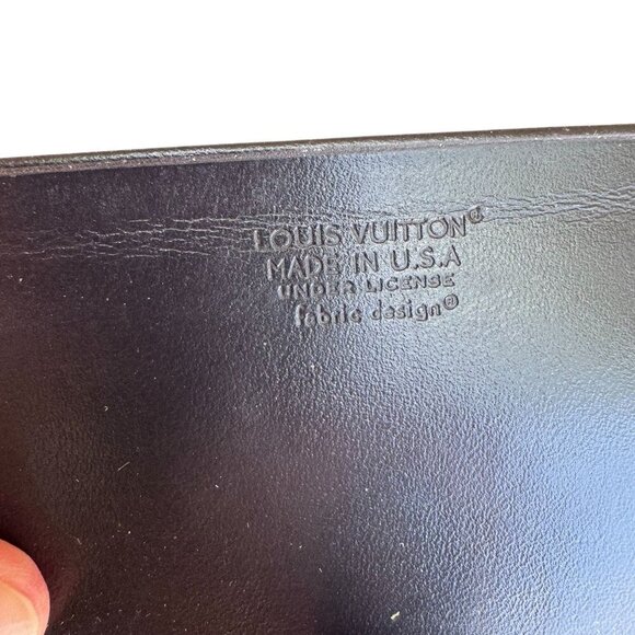 Louis Vuitton Monogram Canvas Vintage Card Holder Wallet Photo Album Snap Closur - Picture 2 of 8